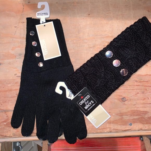 Michael Kors Accessories - Michael Kors Head Band & Gloves